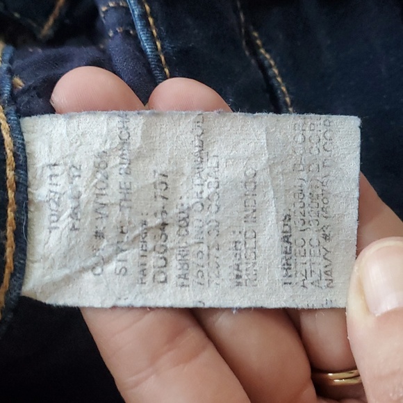 7 for all mankind Biancha button fly rinsed indigo skinny jeans - Picture 5 of 5